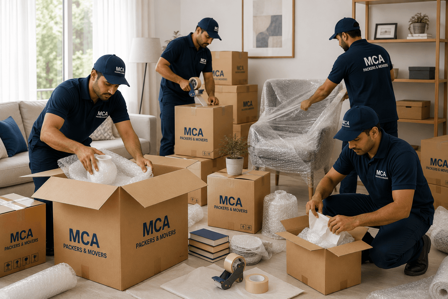 Packing and unpacking
